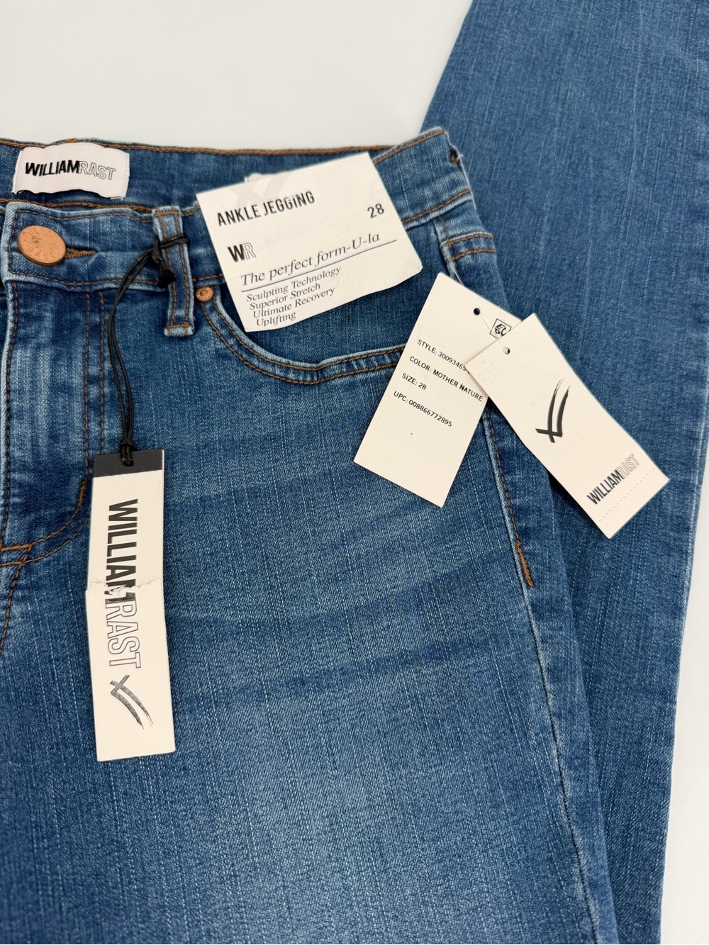 William Rast Womens Ankle Jegging Jeans Size 28 Mother Nature NWT Stretch - Picture 6 of 16
